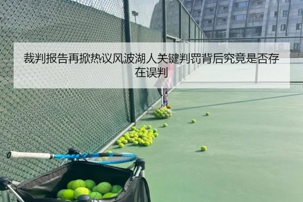 裁判报告再掀热议风波湖人关键判罚背后究竟是否存在误判